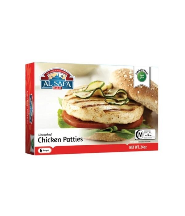 Al Safa Uncooked Chicken Patties 24oz